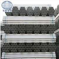 Hot dipped gi galvanized round steel pipe